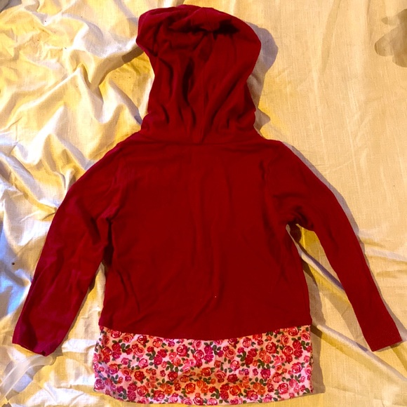 Girls 2T hooded t-shirt "Born to be Queen" - Picture 4 of 5